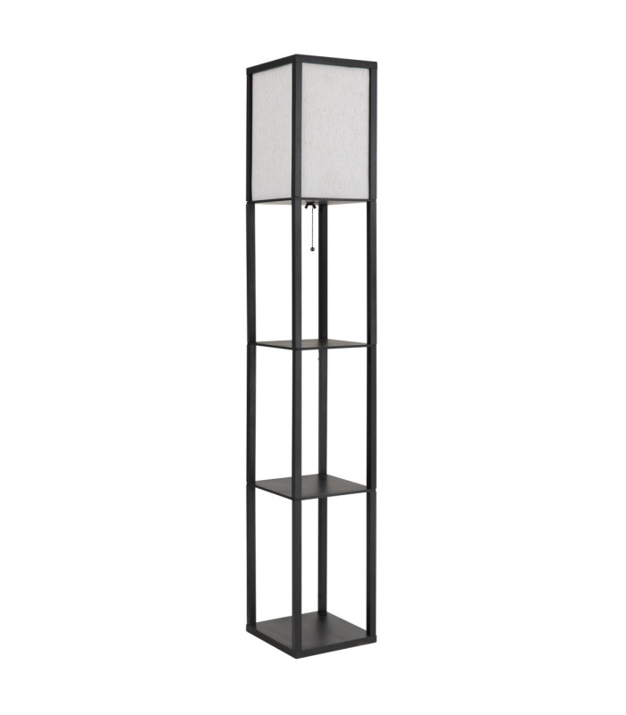 Tabitha Floor Lamp Matt Black 1x E27-2