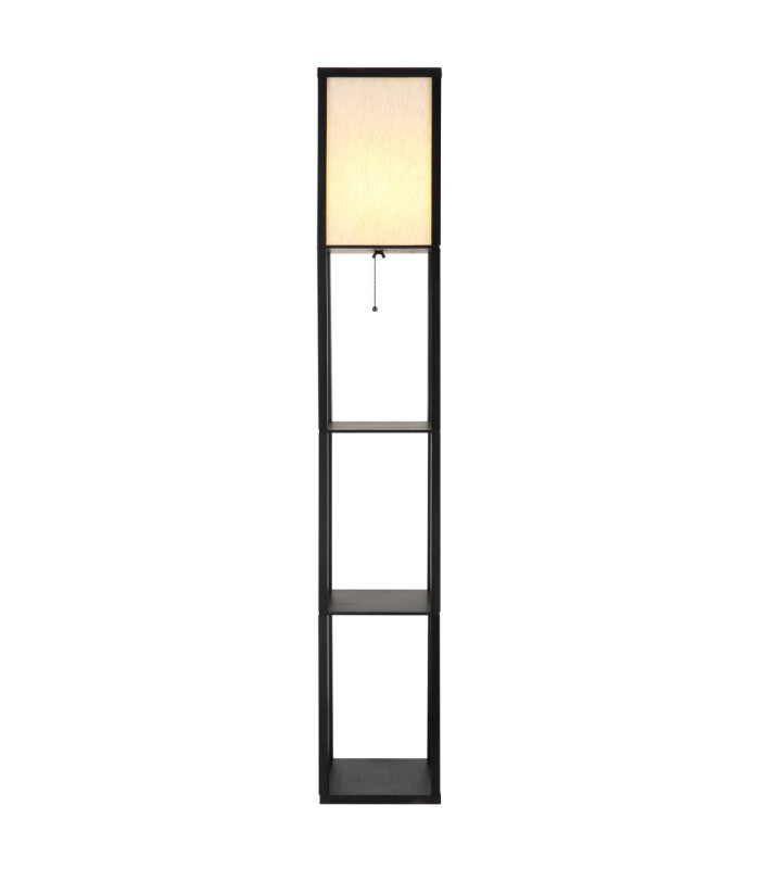 Tabitha Floor Lamp Matt Black 1x E27-3