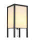 Tabitha Floor Lamp Matt Black 1x E27-4