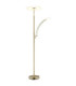 Tirana Integrated LED Mother & Child Lamp Matt Brass Colour 2700-4000-6000K-1