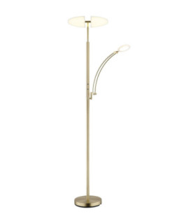 Tirana Integrated LED Mother & Child Lamp Matt Brass Colour 2700-4000-6000K-1