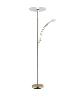 Tirana Integrated LED Mother & Child Lamp Matt Brass Colour 2700-4000-6000K-2