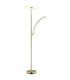 Tirana Integrated LED Mother & Child Lamp Matt Brass Colour 2700-4000-6000K-6