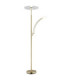 Tirana Integrated LED Mother & Child Lamp Matt Brass Colour 2700-4000-6000K-7