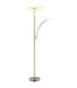 Tirana Integrated LED Mother & Child Lamp Matt Brass Colour 2700-4000-6000K-8