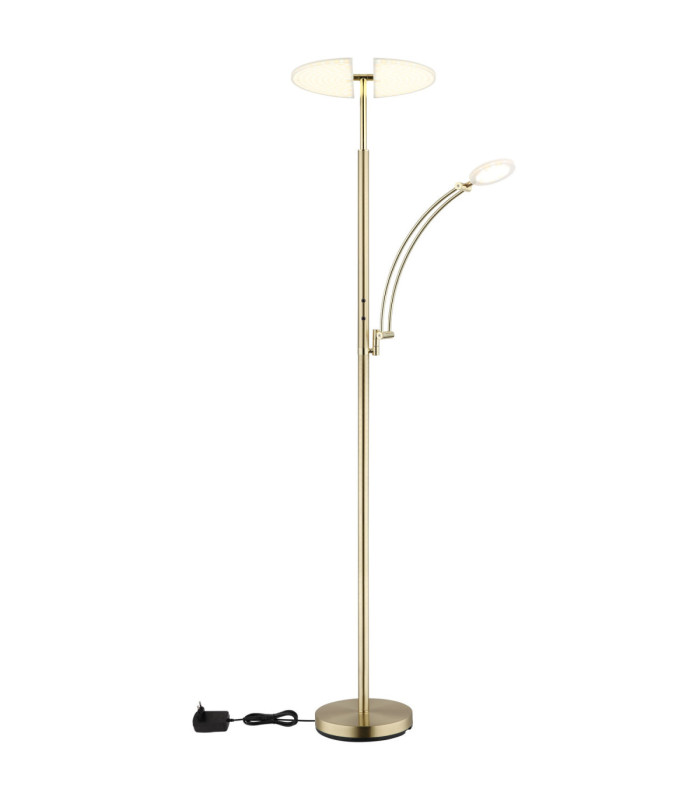Tirana Integrated LED Mother & Child Lamp Matt Brass Colour 2700-4000-6000K-10