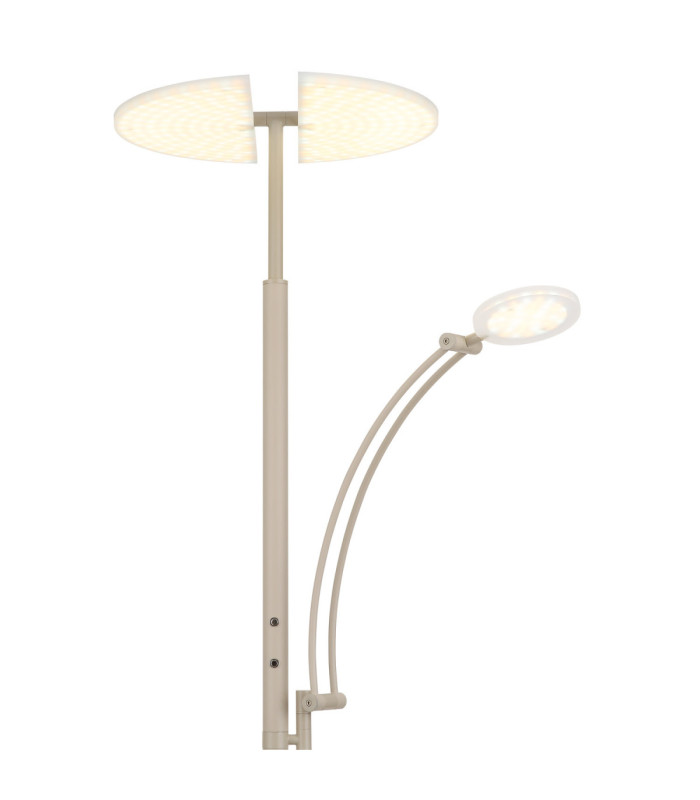 Tirana Integrated LED Mother & Child Lamp Matt Sand Colour 2700-4000-6000K-3