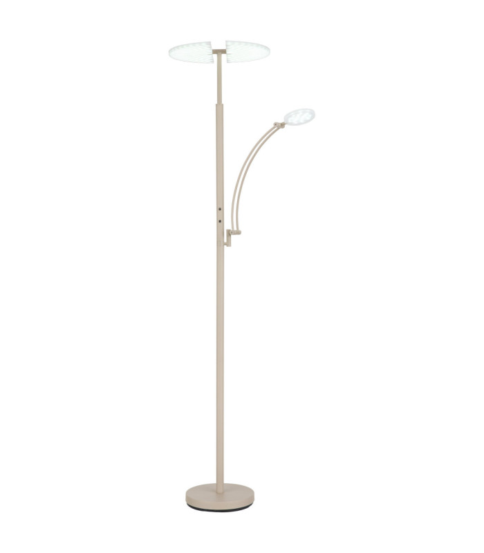 Tirana Integrated LED Mother & Child Lamp Matt Sand Colour 2700-4000-6000K-5