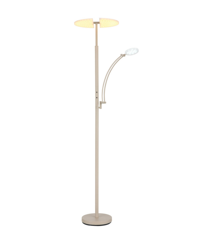 Tirana Integrated LED Mother & Child Lamp Matt Sand Colour 2700-4000-6000K-6