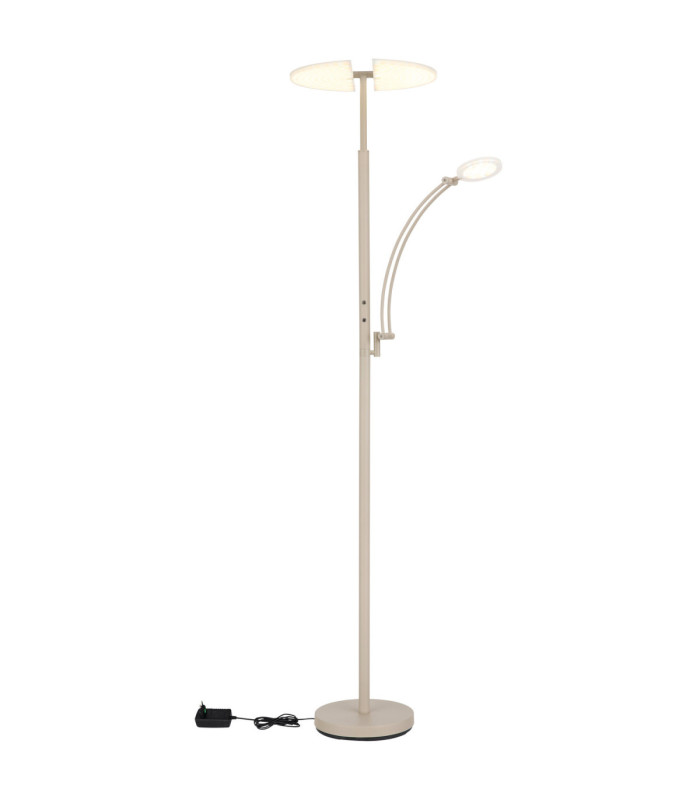 Tirana Integrated LED Mother & Child Lamp Matt Sand Colour 2700-4000-6000K-9