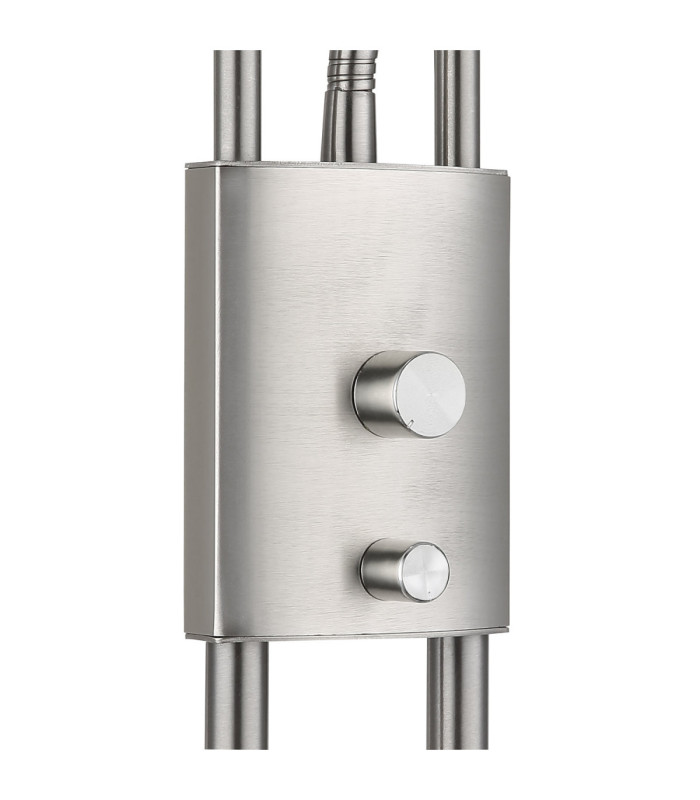 Briant Integrated LED Mother & Child Lamp Matt Nickel 3000K-3