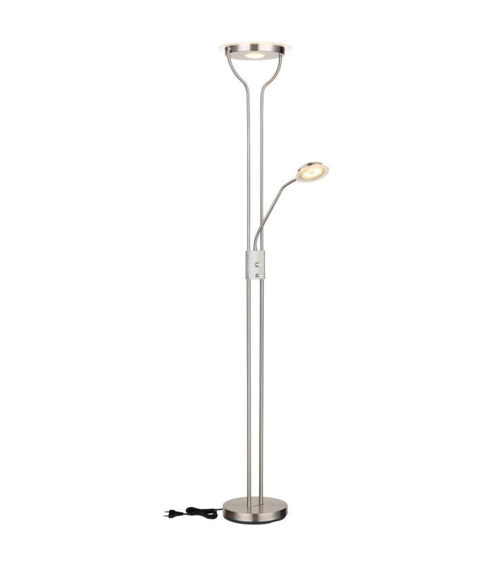Briant Integrated LED Mother & Child Lamp Matt Nickel 3000K-8