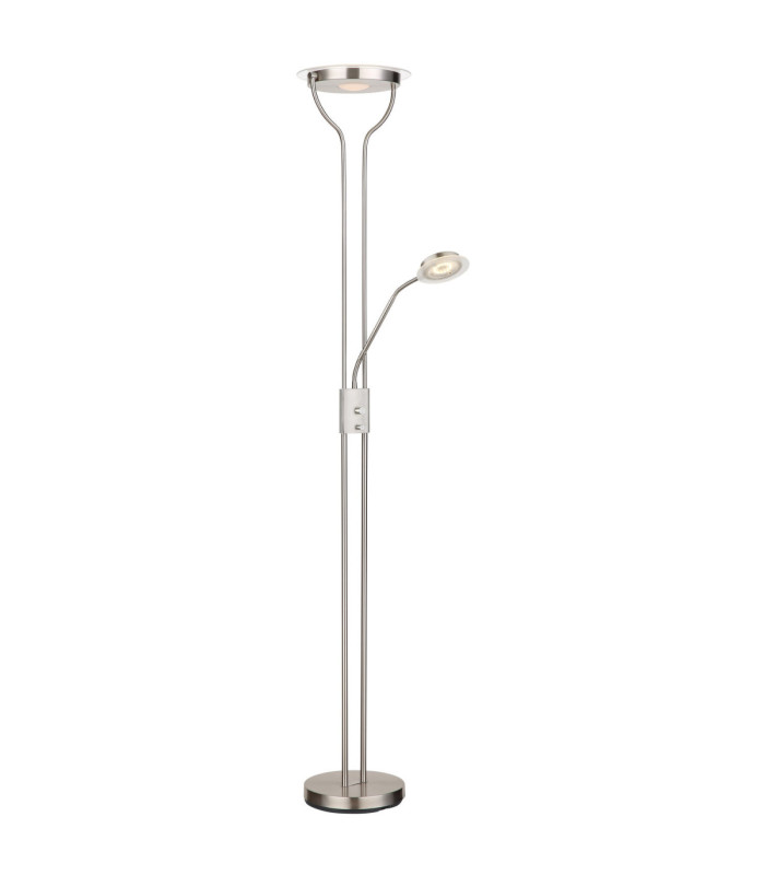 Briant Integrated LED Mother & Child Lamp Matt Nickel 3000K-11