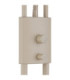 Briant Integrated LED Mother & Child Lamp Matt Sand Colour 3000K-3