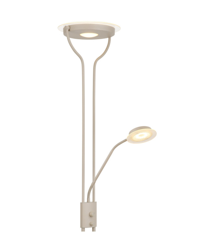 Briant Integrated LED Mother & Child Lamp Matt Sand Colour 3000K-4