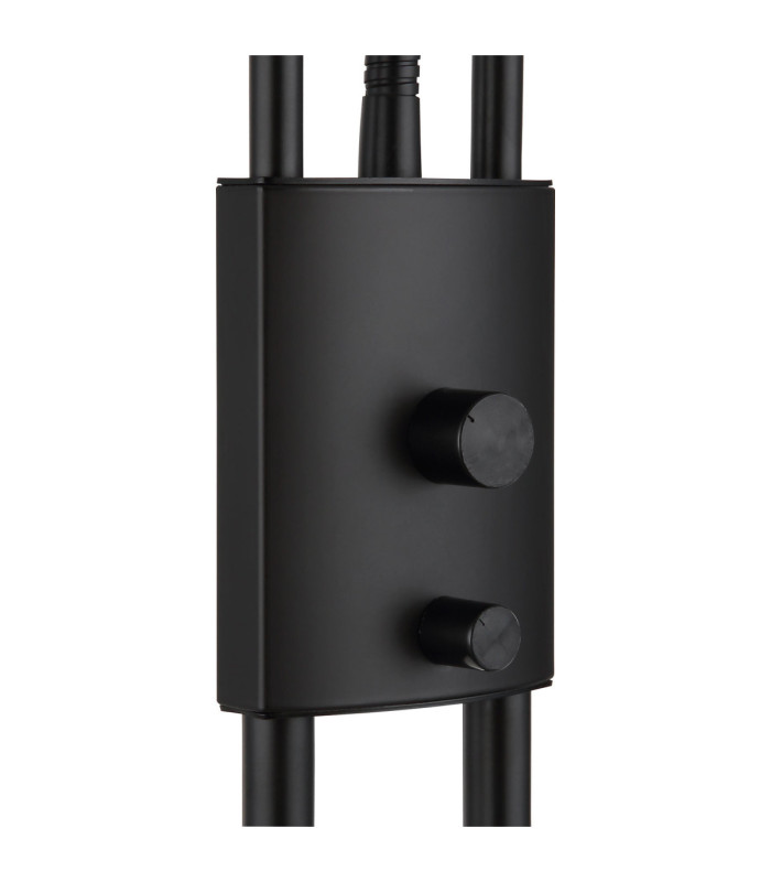Briant Integrated LED Mother & Child Lamp Matt Black 3000K-3