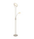 Briant Integrated LED Mother & Child Lamp Matt Sand Colour 3000K-6