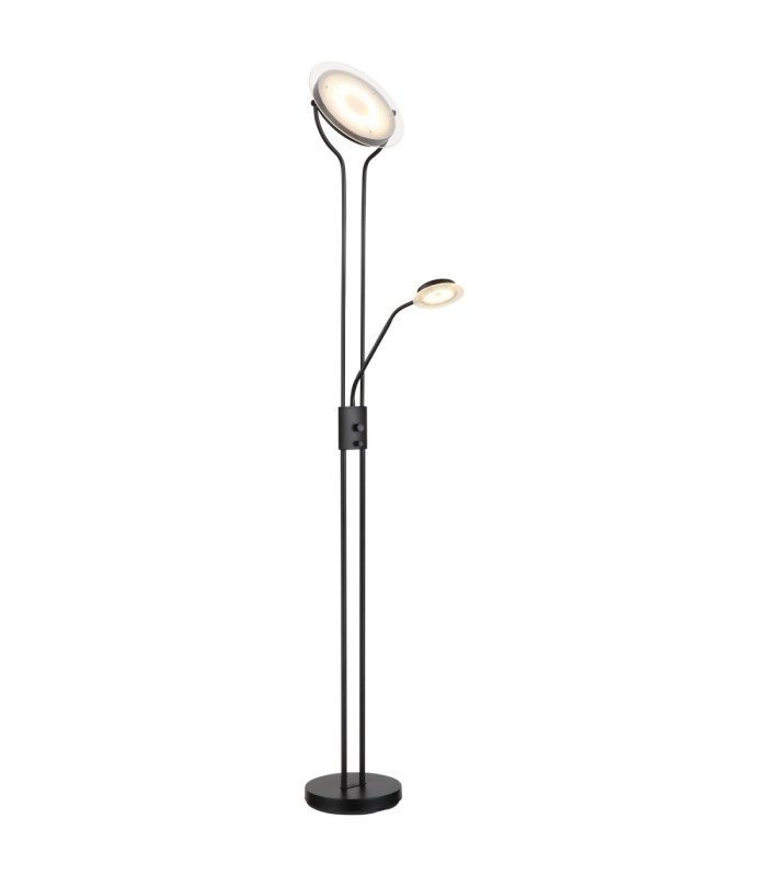 Briant Integrated LED Mother & Child Lamp Matt Black 3000K-6
