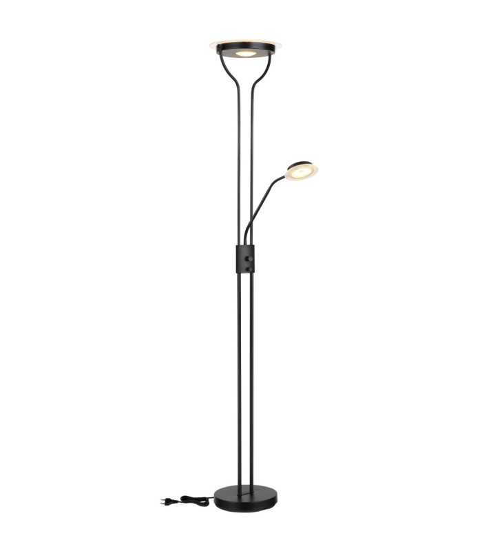 Briant Integrated LED Mother & Child Lamp Matt Black 3000K-8