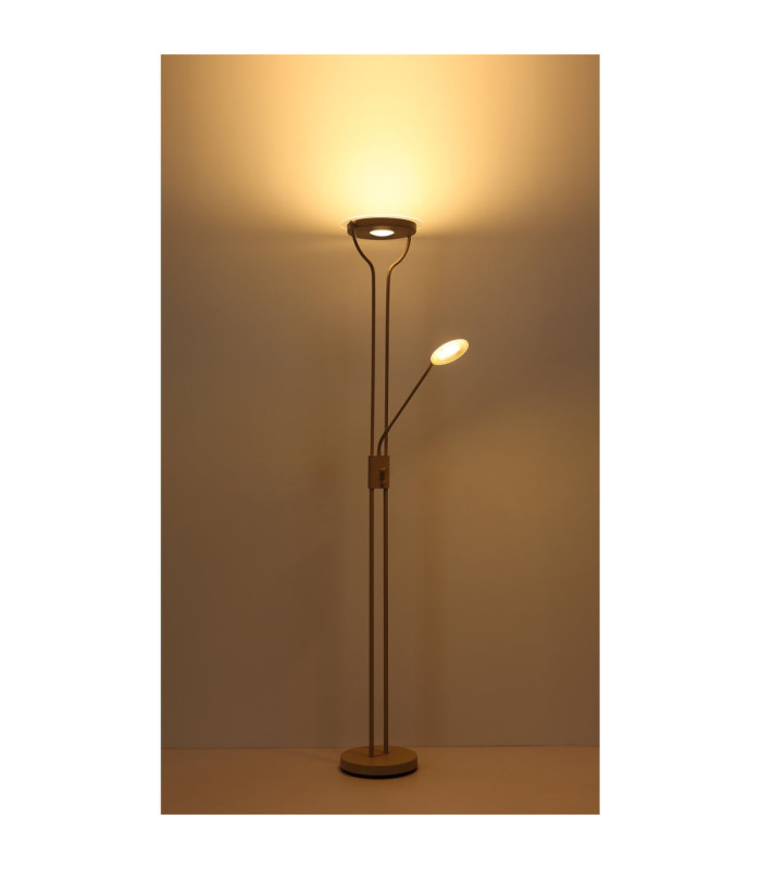 Briant Integrated LED Mother & Child Lamp Matt Sand Colour 3000K-9