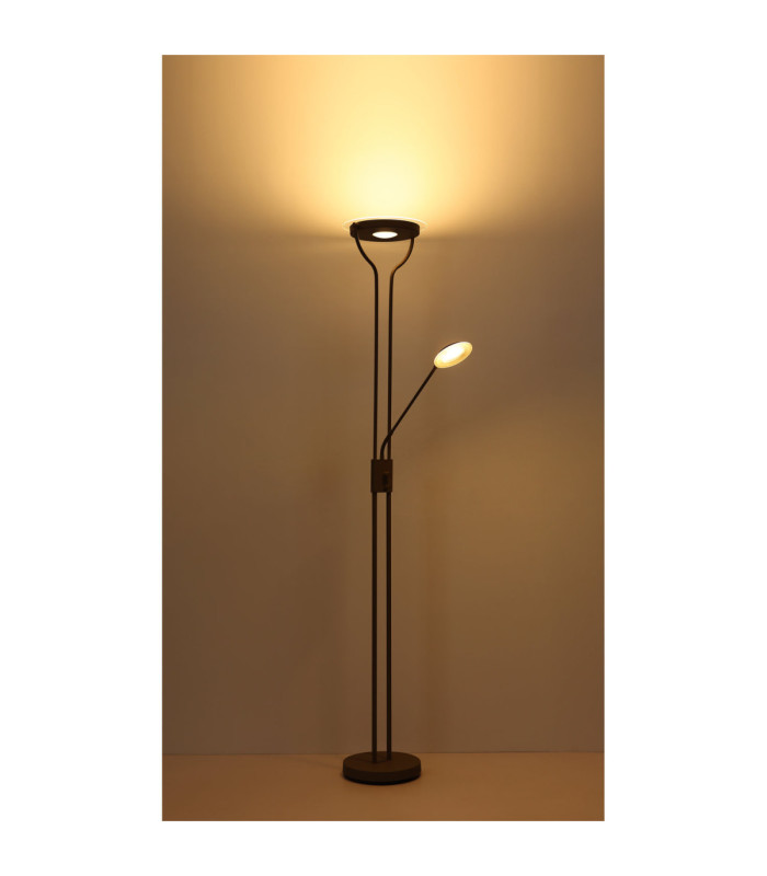Briant Integrated LED Mother & Child Lamp Matt Black 3000K-9