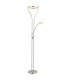 Ebro Integrated LED Mother & Child Lamp Chrome 3000K-1