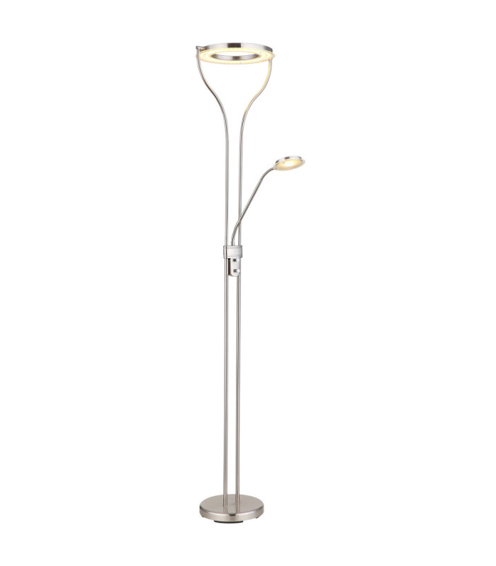 Ebro Integrated LED Mother & Child Lamp Chrome 3000K-1