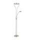 Ebro Integrated LED Mother & Child Lamp Chrome 3000K-2