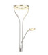 Ebro Integrated LED Mother & Child Lamp Chrome 3000K-3