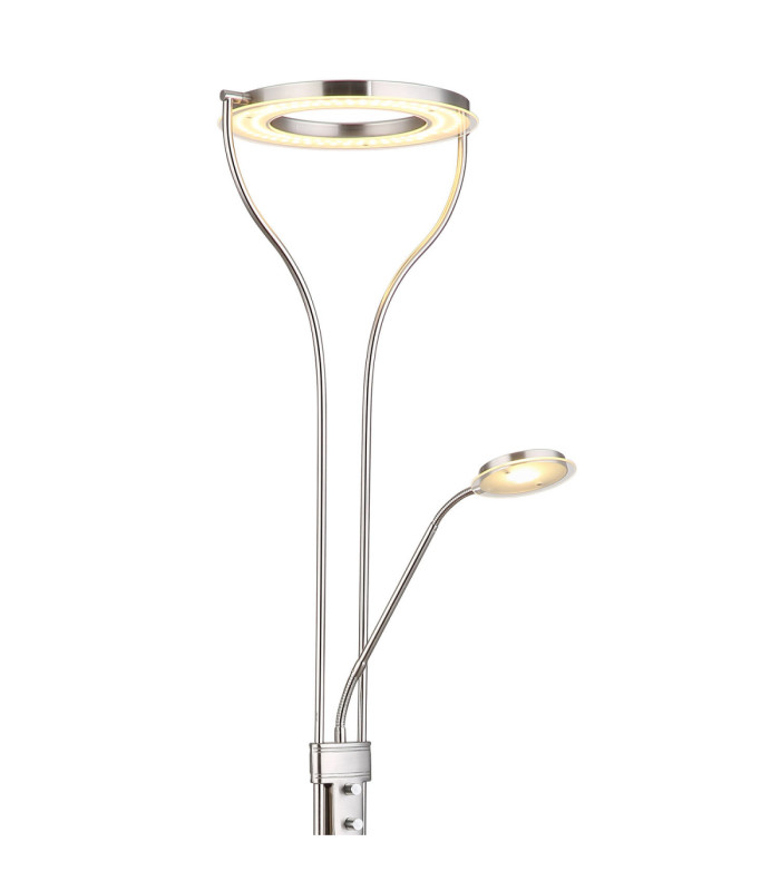 Ebro Integrated LED Mother & Child Lamp Chrome 3000K-3