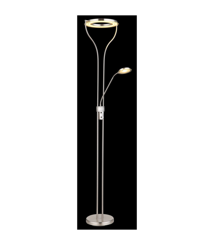 Ebro Integrated LED Mother & Child Lamp Chrome 3000K-4