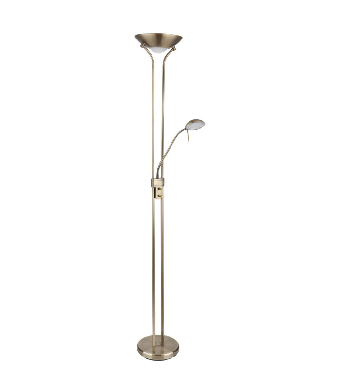 Leonas Integrated LED Mother & Child Lamp Old Brass 3000K-2