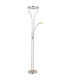 Ebro Integrated LED Mother & Child Lamp Chrome 3000K-6