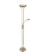 Leonas Integrated LED Mother & Child Lamp Old Brass 3000K-3