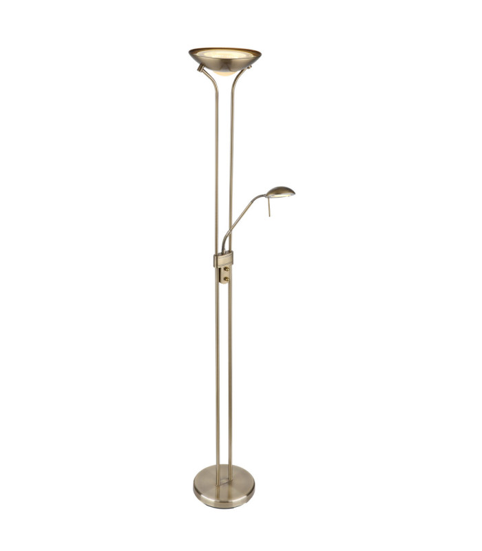Leonas Integrated LED Mother & Child Lamp Old Brass 3000K-3