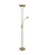 Leonas Integrated LED Mother & Child Lamp Old Brass 3000K-5