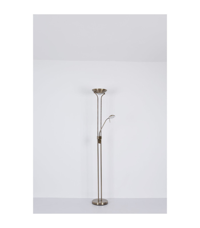 Leonas Integrated LED Mother & Child Lamp Old Brass 3000K-9