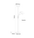 Leonas Integrated LED Mother & Child Lamp Old Brass 3000K-11