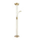 Leonas Integrated LED Mother & Child Lamp Brass Colour 3000K-1