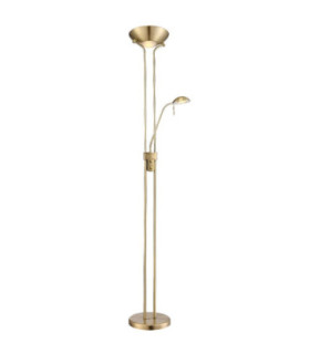 Leonas Integrated LED Mother & Child Lamp Brass Colour 3000K-1