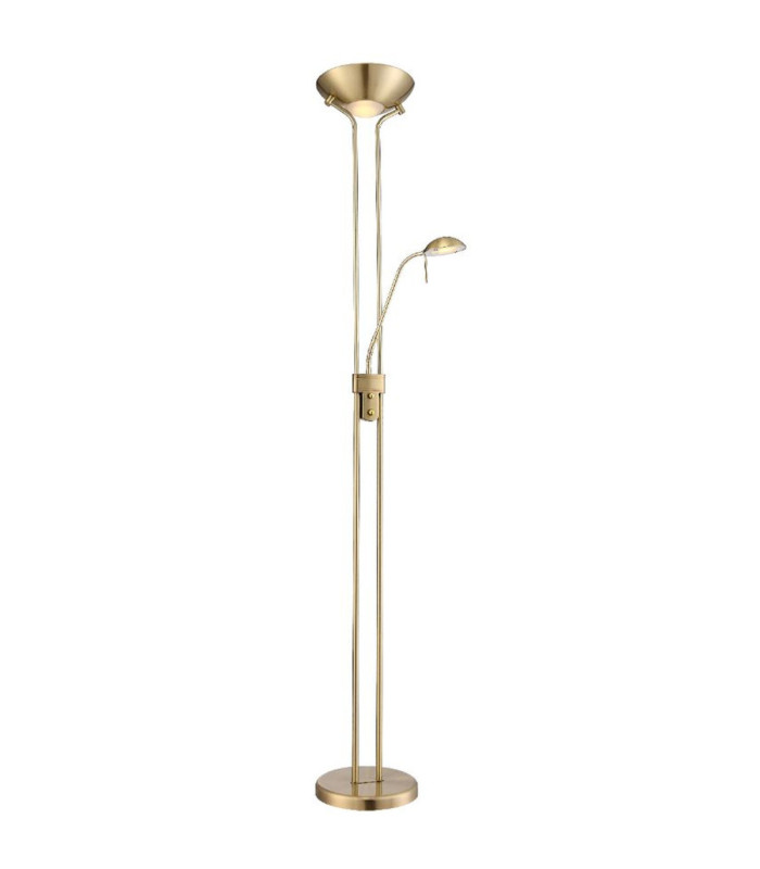 Leonas Integrated LED Mother & Child Lamp Brass Colour 3000K-1