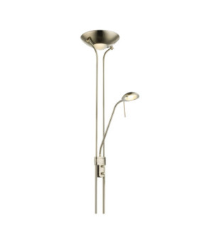 Leonas Integrated LED Mother & Child Lamp Brass Colour 3000K-2