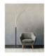 Bizzy Integrated LED Multi Arm Floor Lamp Matt Black 3000K-4