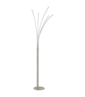 Bizzy Integrated LED Multi Arm Floor Lamp Matt Sand Colour 3000K-2