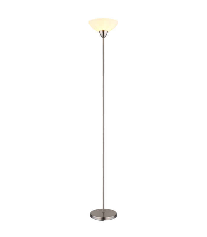 Lima Uplighter Floor Lamp Matt Nickel 1x E27-1