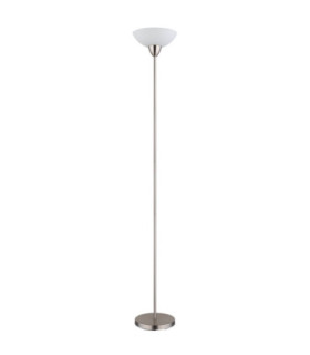 Lima Uplighter Floor Lamp Matt Nickel 1x E27-2