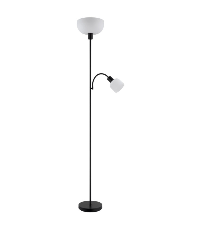 Hinton Mother & Child Lamp Matt Black 2x E27 E14-2