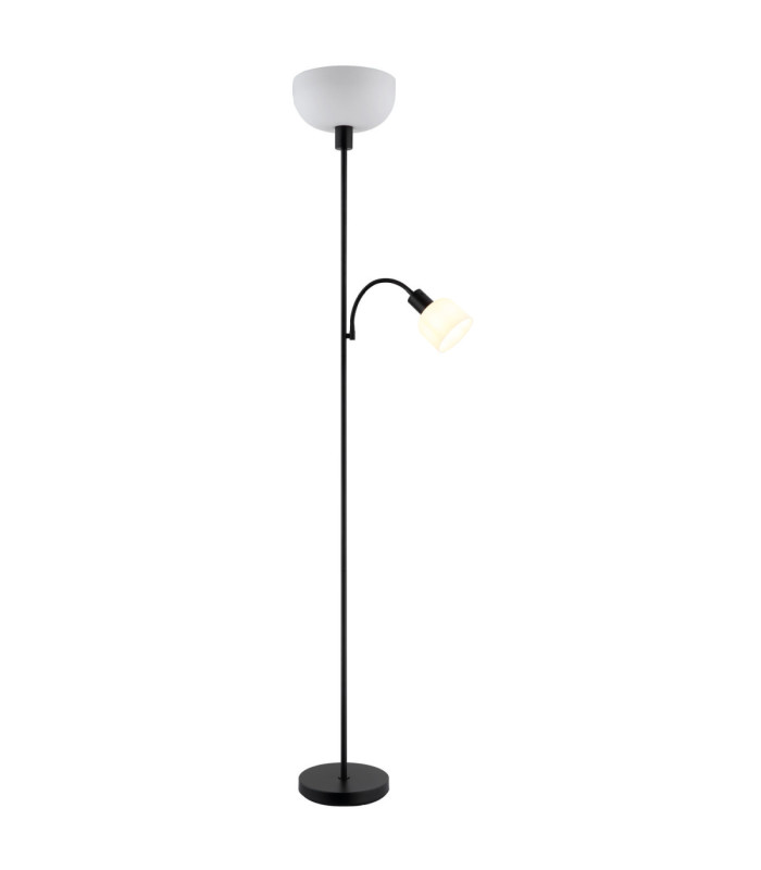 Hinton Mother & Child Lamp Matt Black 2x E27 E14-5