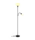 Hinton Mother & Child Lamp Matt Black 2x E27 E14-6