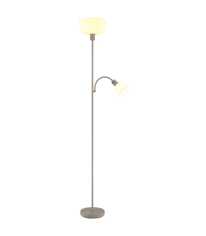 Hinton Mother & Child Lamp Matt Sand Colour  2x E27 E14-1